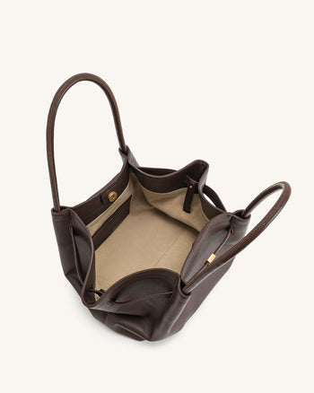 Hana Medium Tote Bag – Dunkelbraun