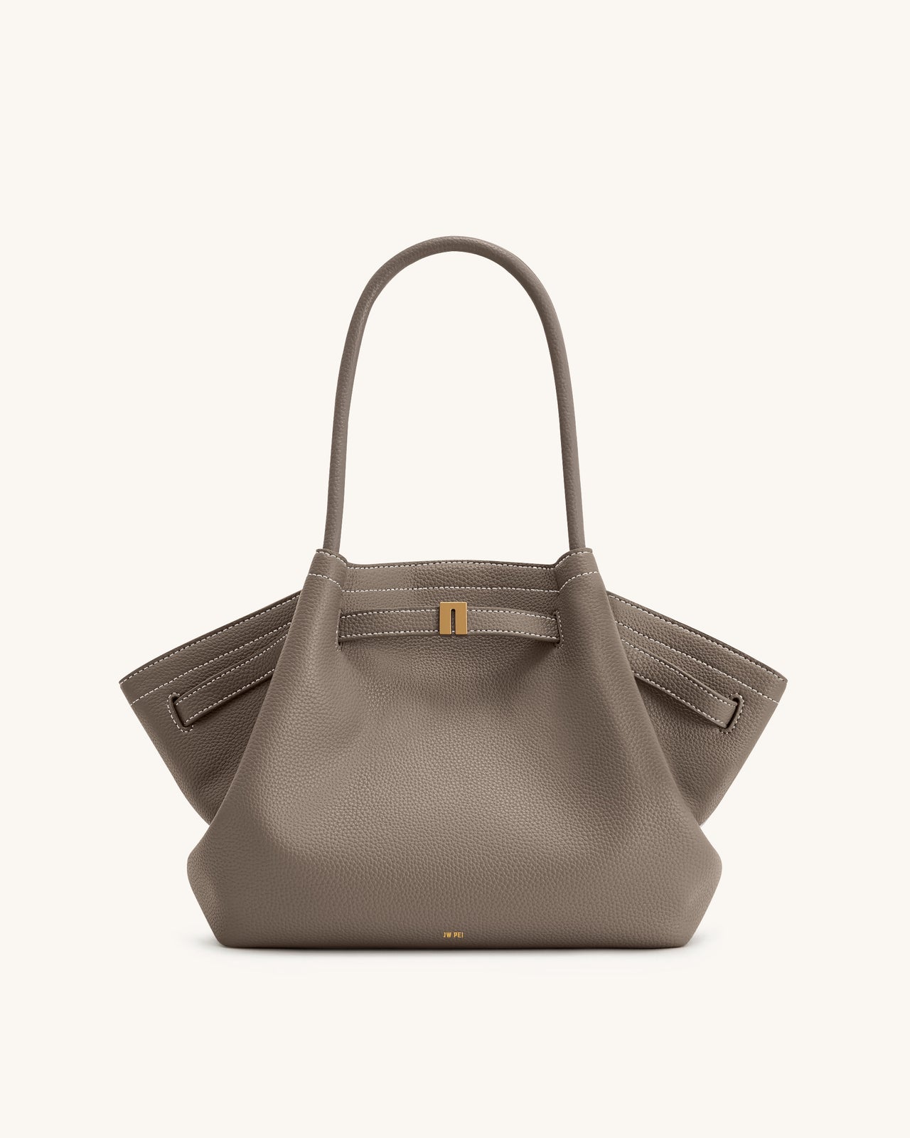 Hana Mittelgroße Tragetasche – Taupe