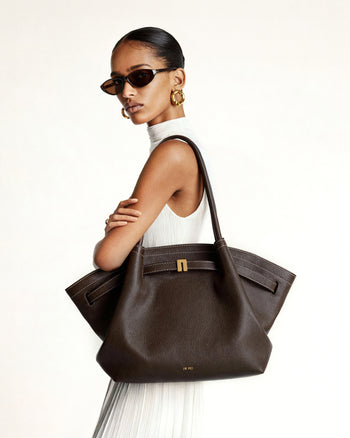 Hana Große Einkaufstasche - Dunkelbraun
