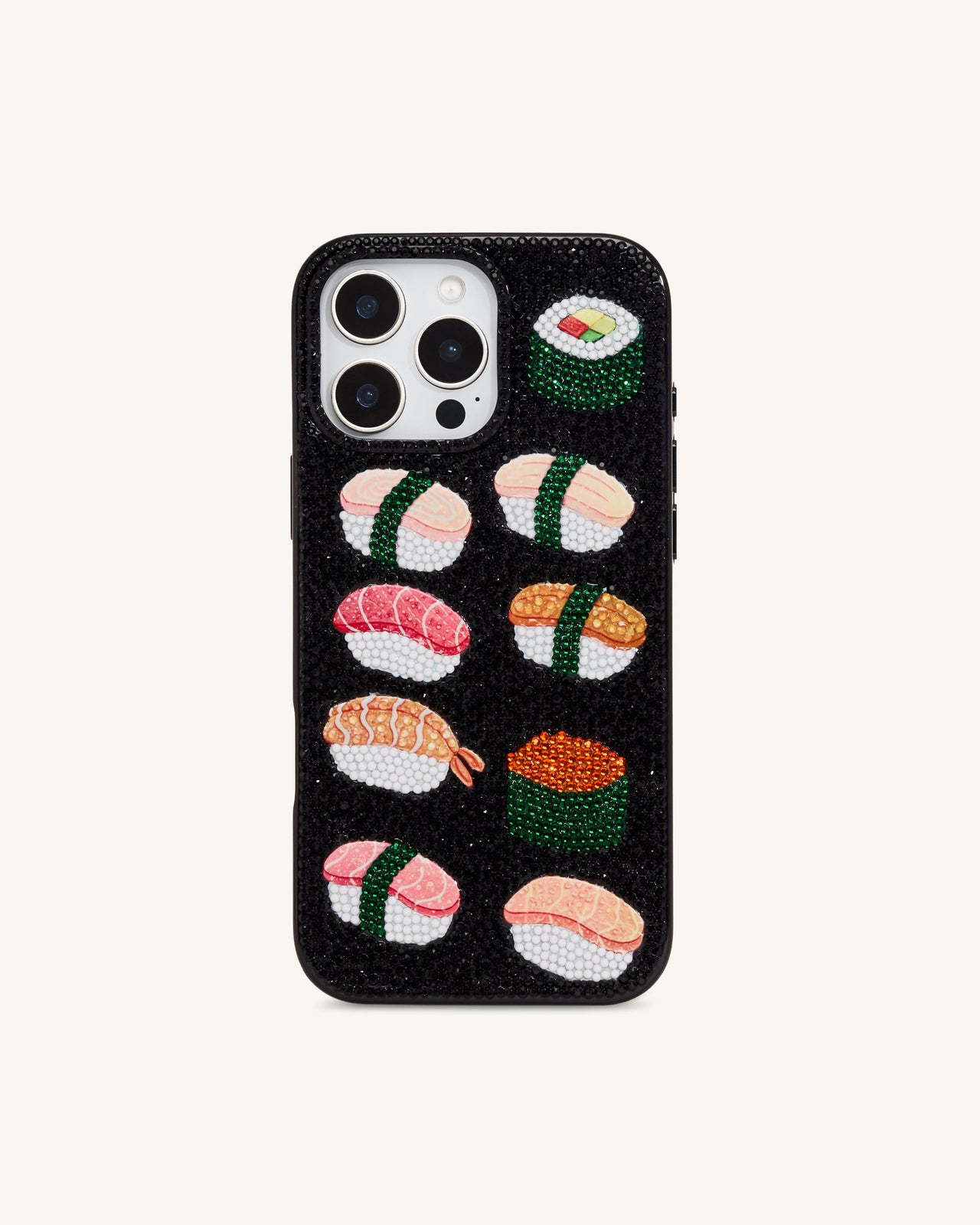 Sushi Handyhülle - Mehrfarbig Schwarz
