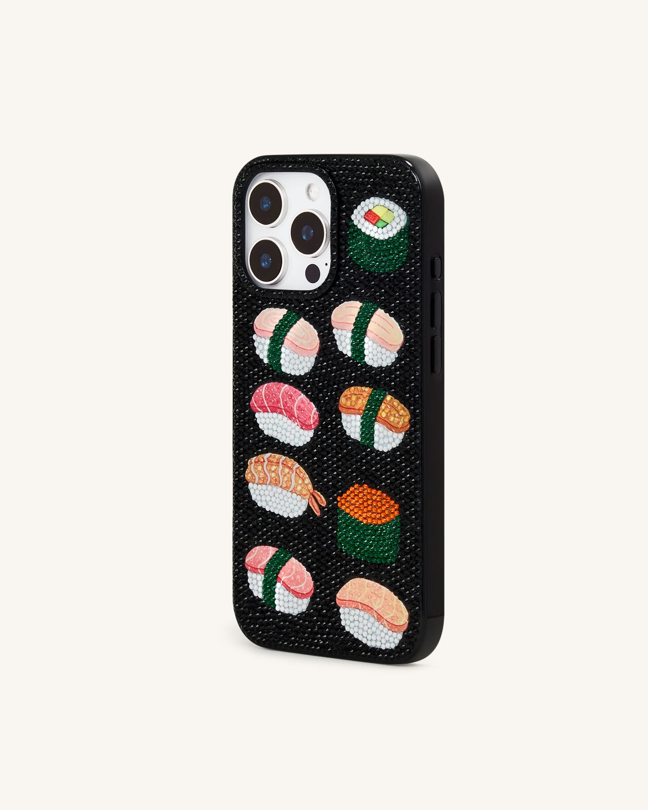 Sushi Handyhülle - Mehrfarbig Schwarz