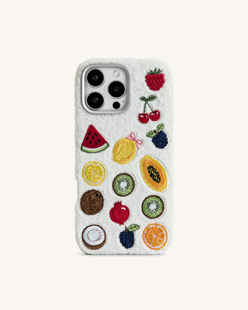 Fruit Fiesta Handyhülle – Mehrfarbig Weiß