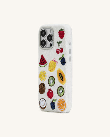 Fruit Fiesta Handyhülle – Mehrfarbig Weiß