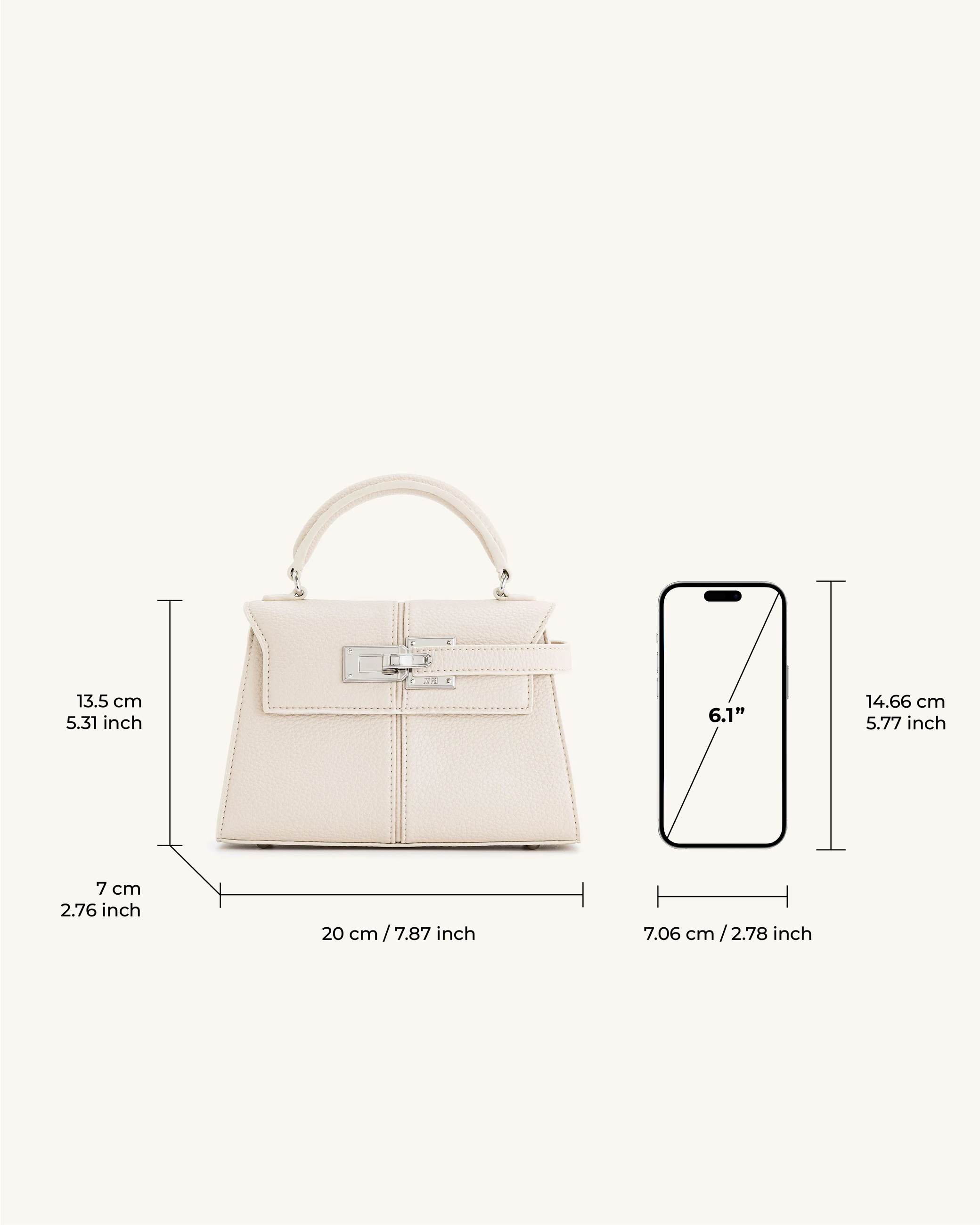 Elise Henkeltasche WeiB JW PEI Germany Official