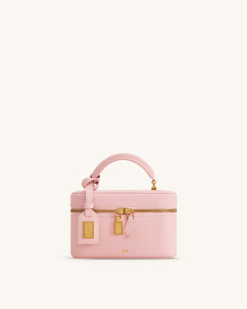 Cleo Henkeltasche in Box-Form - Pink