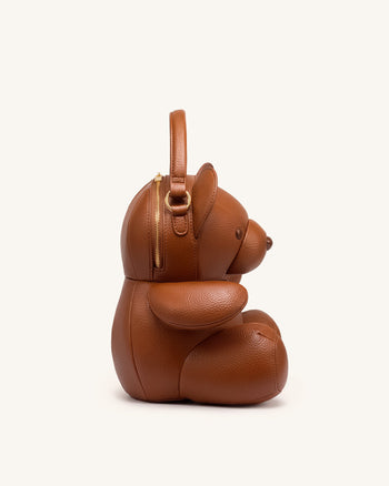 Teddy Bären-Umhängetasche - Braun