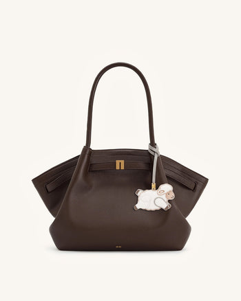 Kleiner Schaf-Taschenanhänger - Weiß