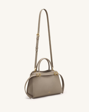 Ella Strukturierte Tote-Bag - Taupe