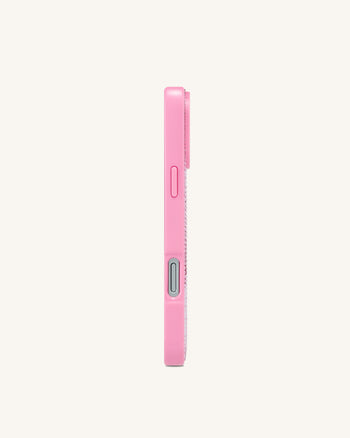 Engel-Handyhülle mit Strasssteinen – Pink