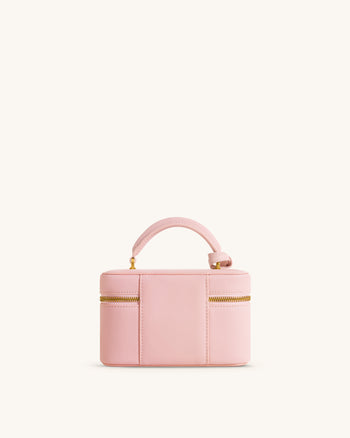 Cleo Henkeltasche in Box-Form - Pink
