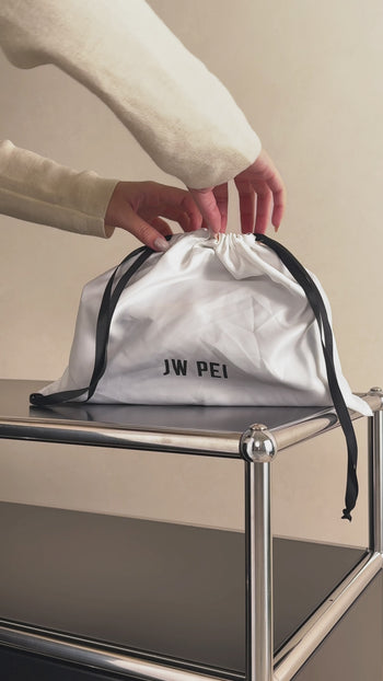 Noor Handtasche mit oberem Griff – Elefantengrau