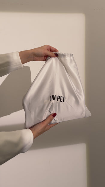 Noor Henkeltasche – Dunkelburgunder