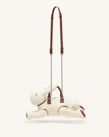 Bella Hasenförmige Henkeltasche - Weiß