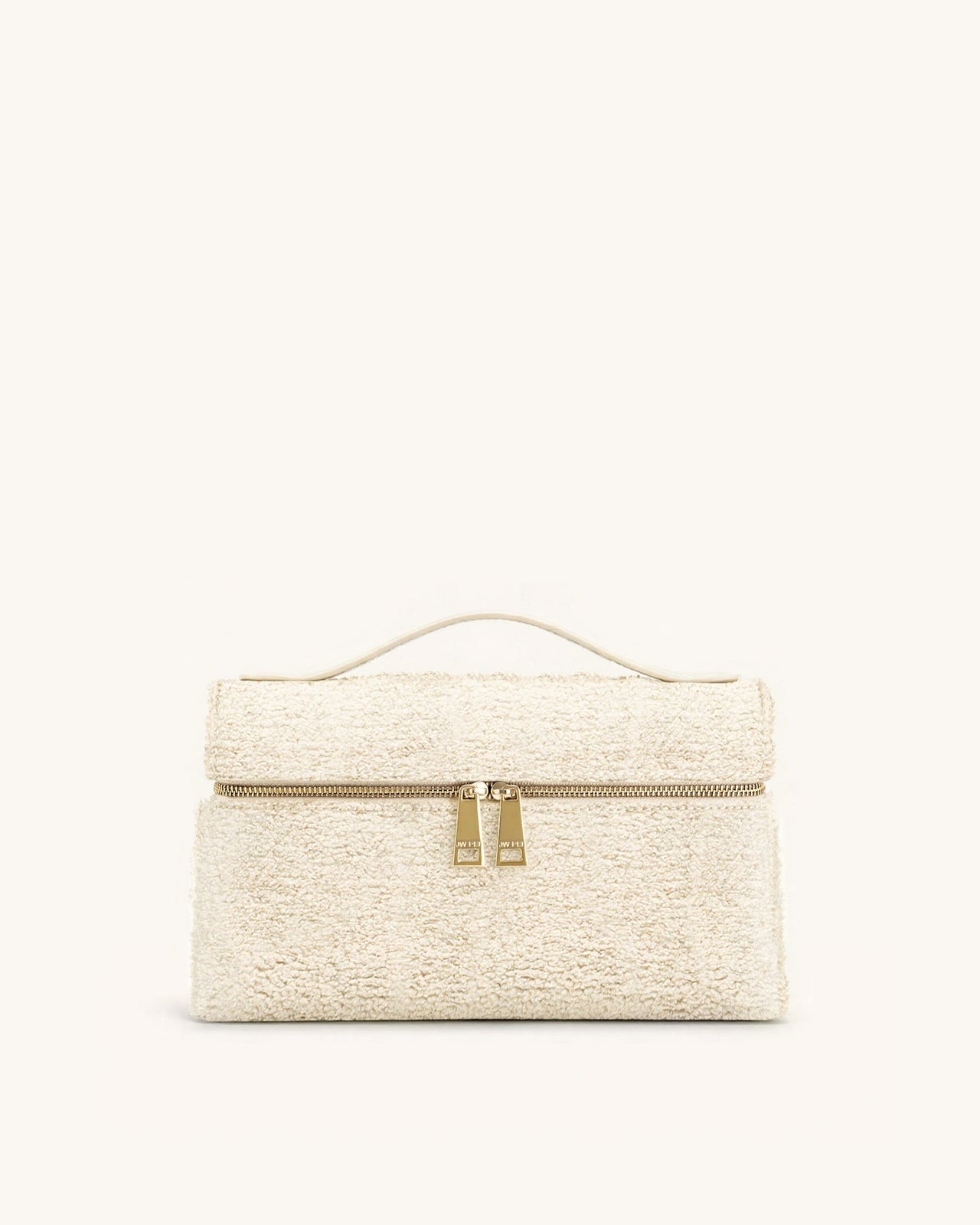 Thea Handtasche aus Kunstfell – Creme