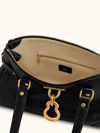 Yvette Verlängerte Tragetasche - Schwarz