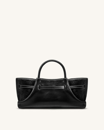 Maeve Dackel Metallanhänger Tragetasche - Schwarz