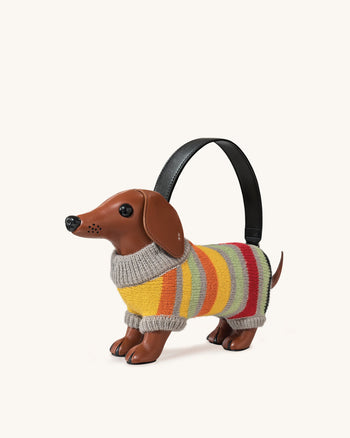 Addison Dackel Handtasche - Mehrfarbig