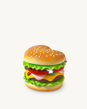 Herz-Burger Neuheit Clutch-Tasche - Mehrfarbig