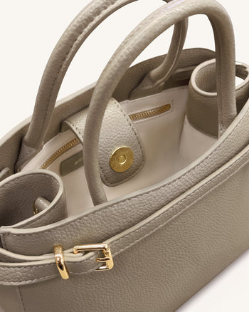 Ella Strukturierte Tote-Bag - Taupe