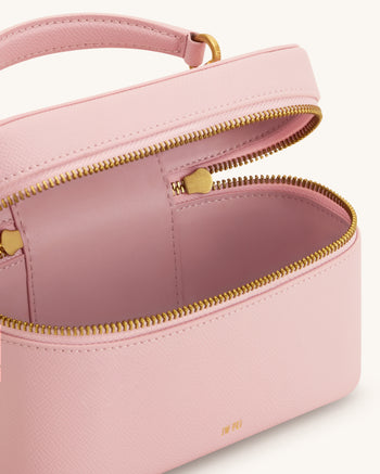 Cleo Henkeltasche in Box-Form - Pink