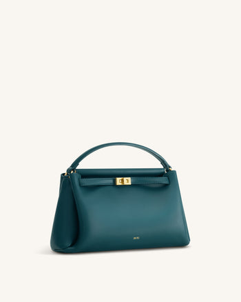 Carmen Henkeltasche - Petrol