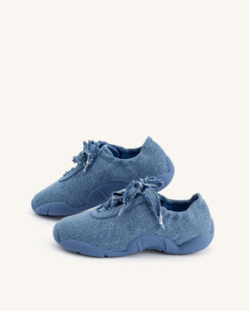 Flavia Ballerina Sneakers - Blau