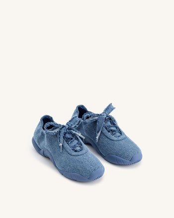 Flavia Ballerina Sneakers - Blau