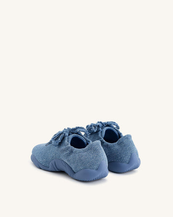 Flavia Ballerina Sneakers - Blau