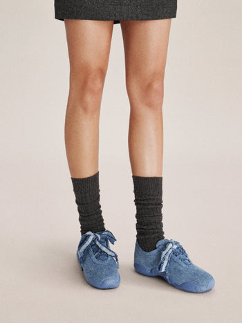 Flavia Ballerina Sneakers - Blau