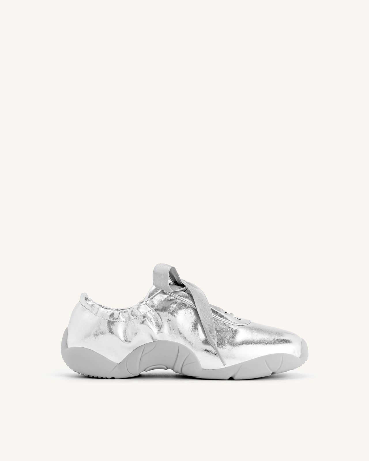 Flavia Ballerina Sneakers - Silber