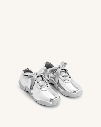 Flavia Ballerina Sneakers - Silber