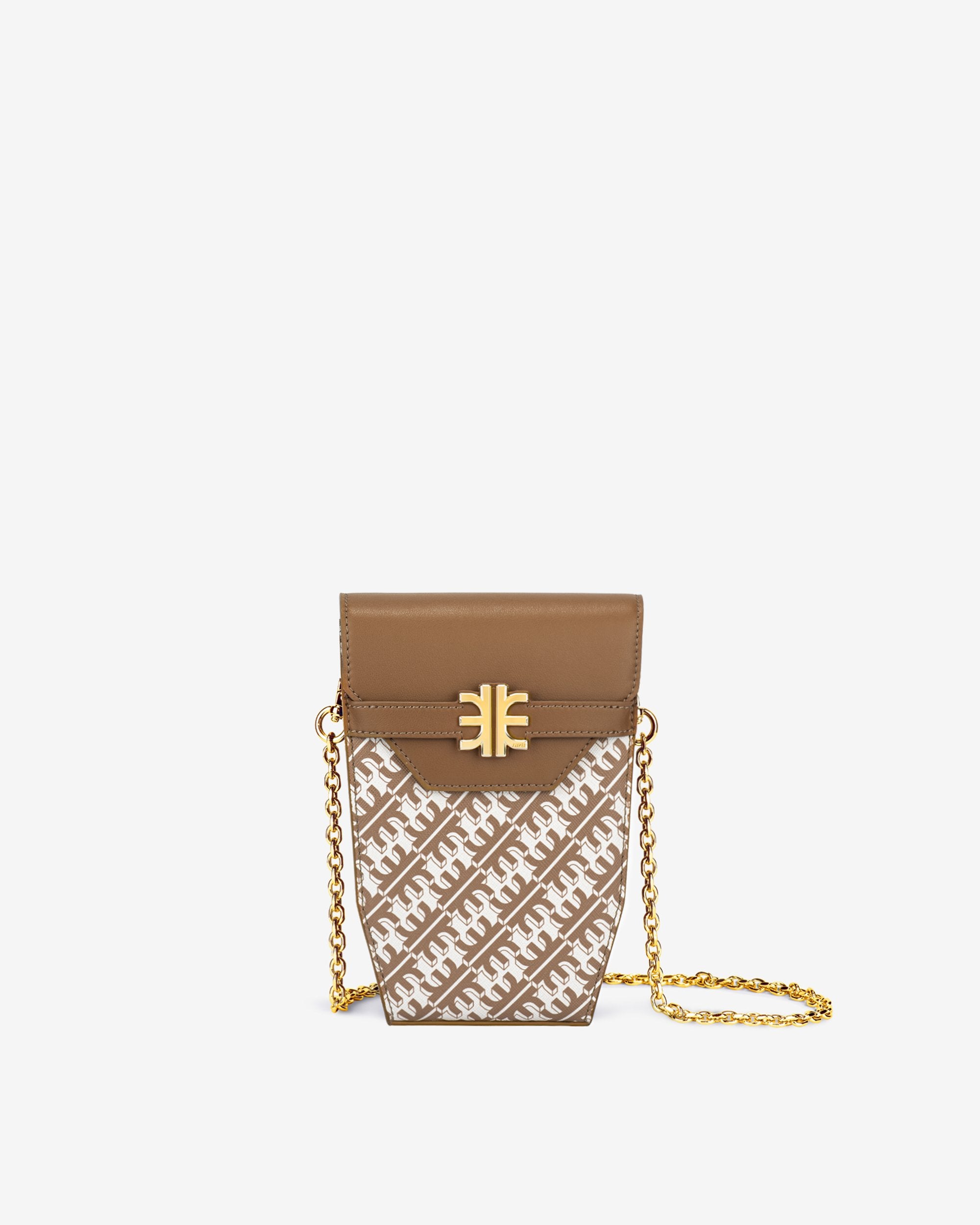 FEI Kette Handytasche - Braun