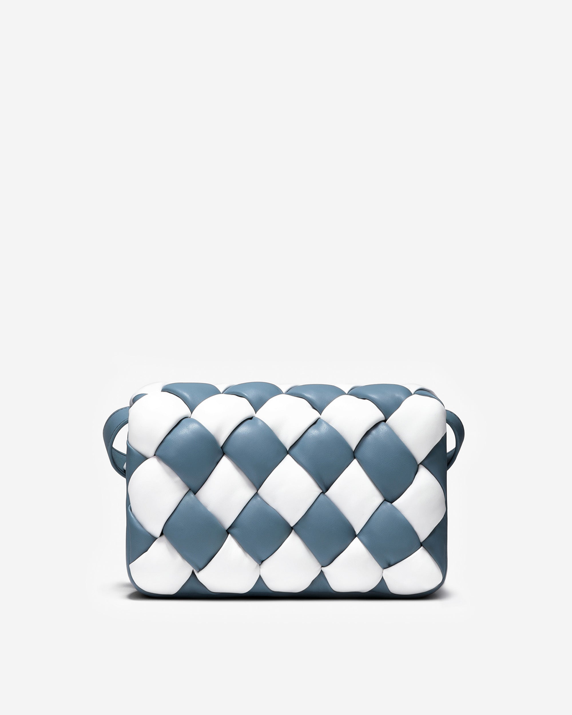 Maze Tasche - Weiß & Blau
