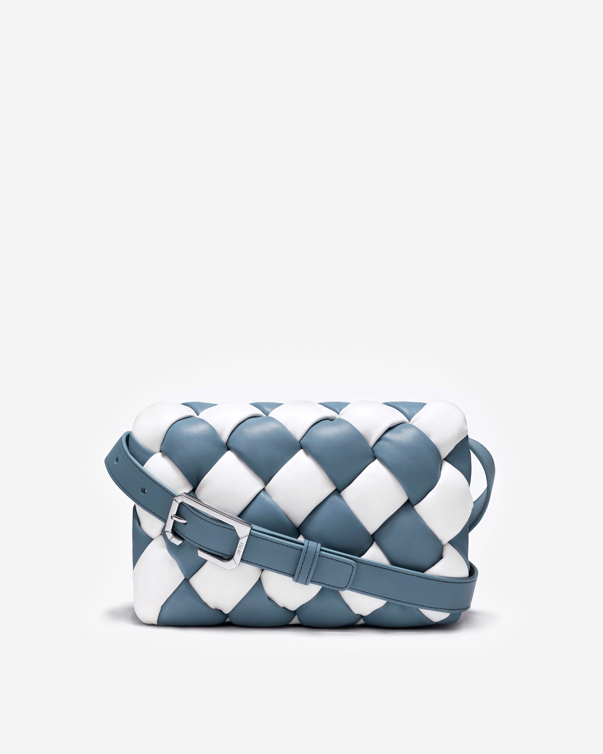 Maze Tasche - Weiß & Blau