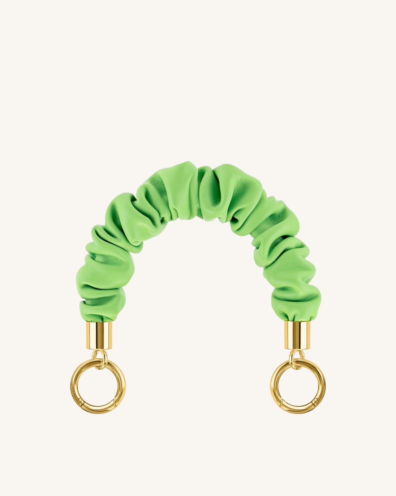 Scrunchie Taschenkette - lindgrün