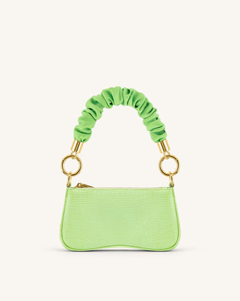 Scrunchie Taschenkette - lindgrün