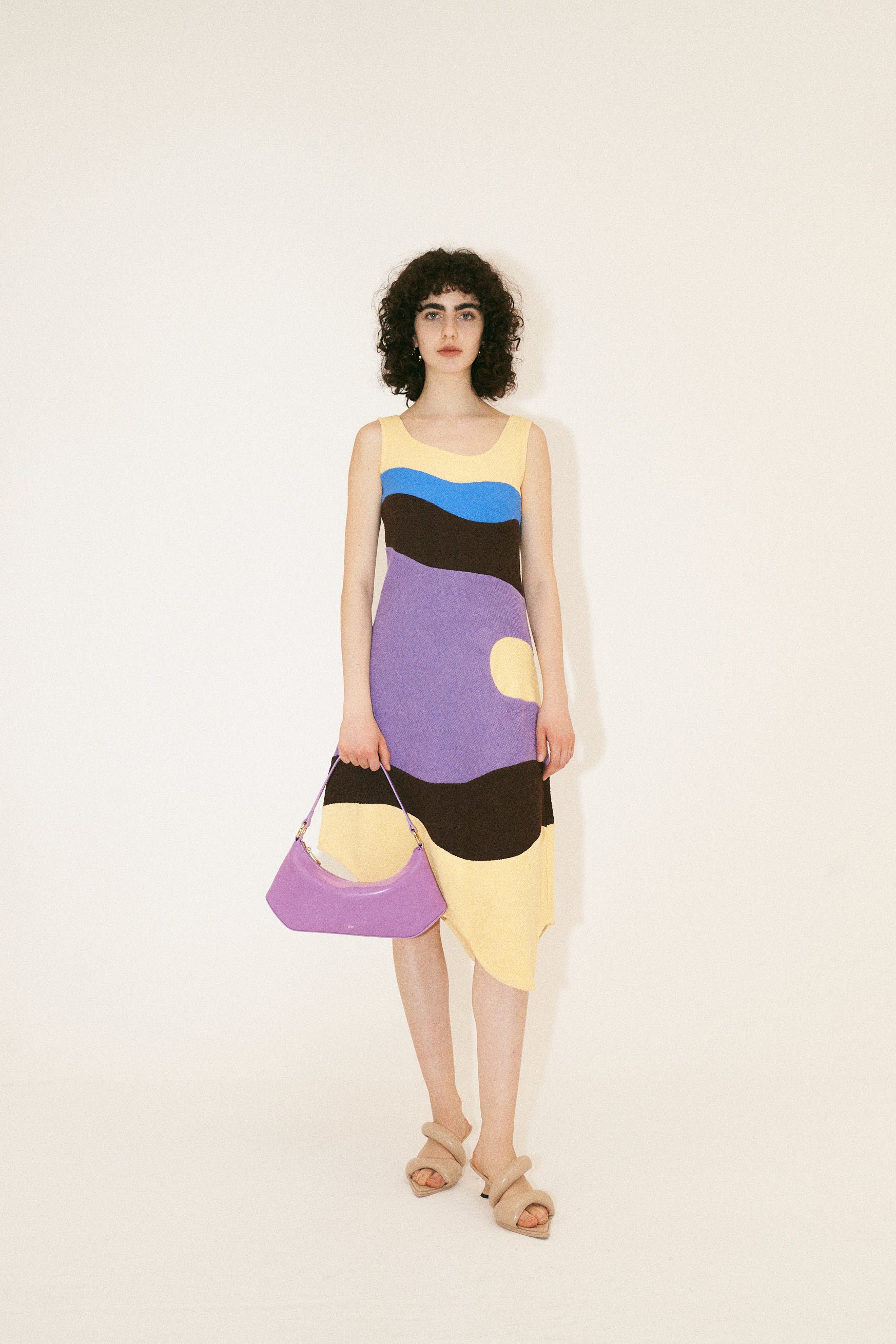 Lily Schultertasche - Lavender Purple