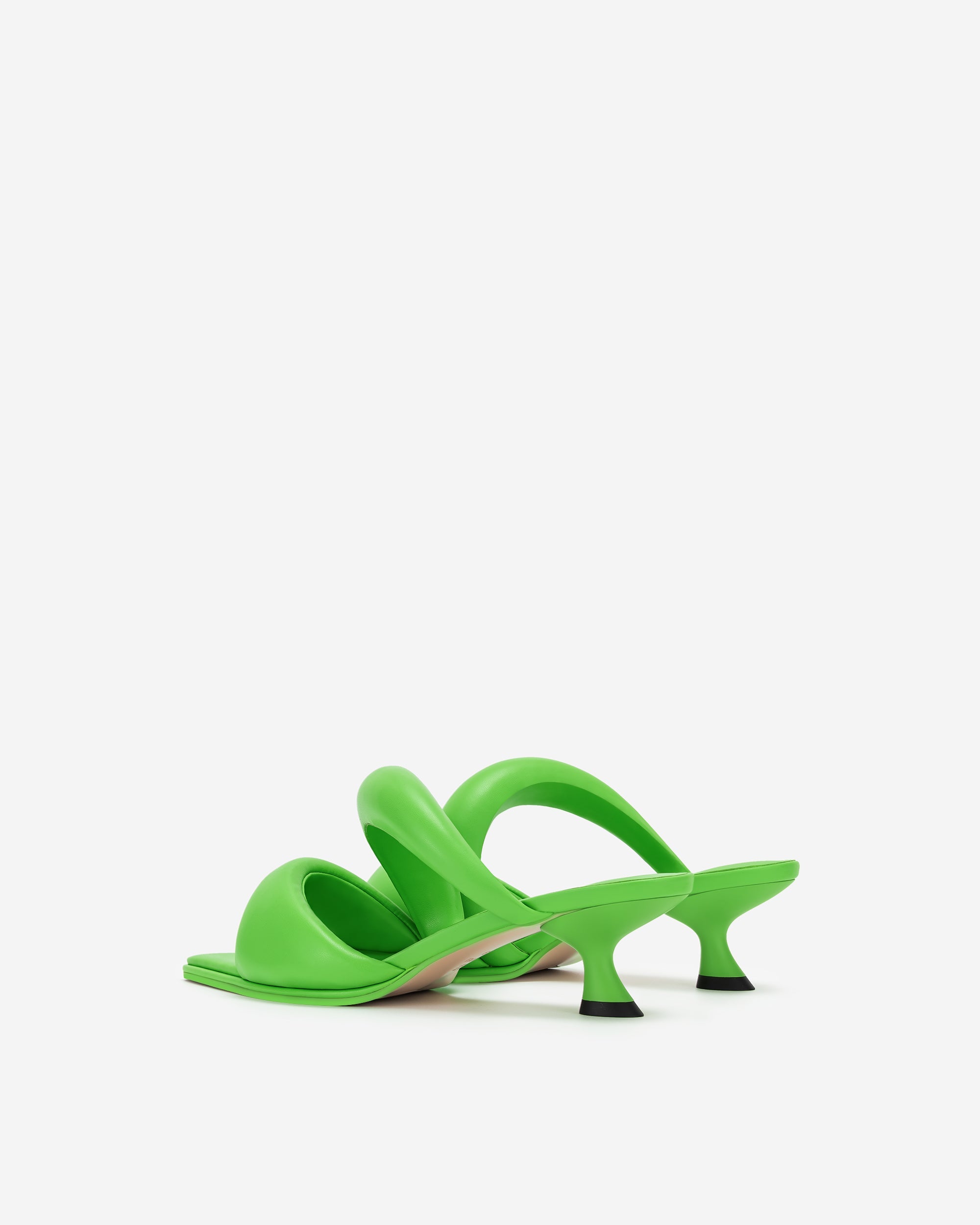 JW PEI Damen Sara Pantolette - Neon Grün