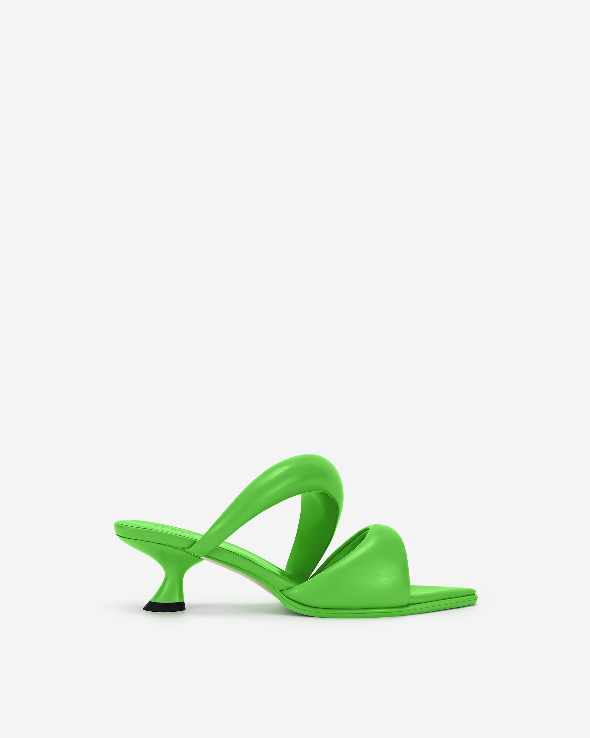 JW PEI Damen Sara Pantolette - Neon Grün