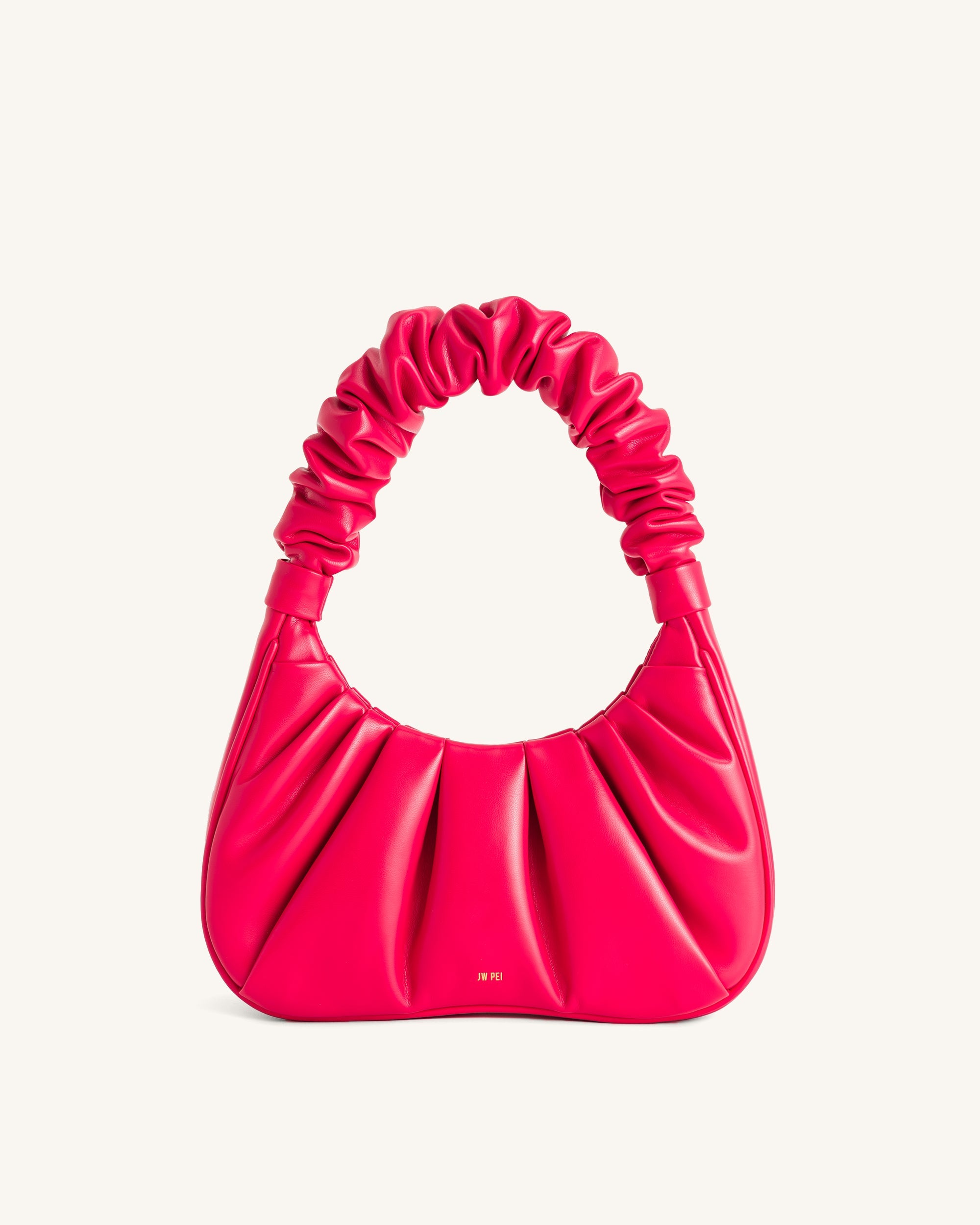 Gabbi Ruched Hobo-Handtasche - Magenta