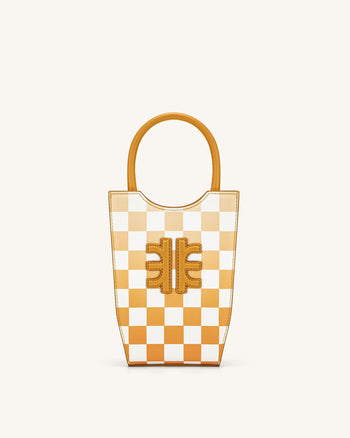 FEI Gradient Checkerboard Handytasche - Orange