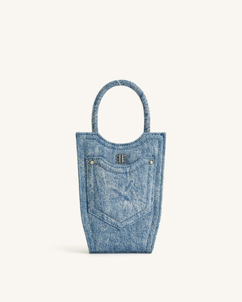 FEI Jeans-Handytasche - Blau