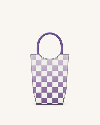 FEI Gradient Checkerboard Handytasche - Lila