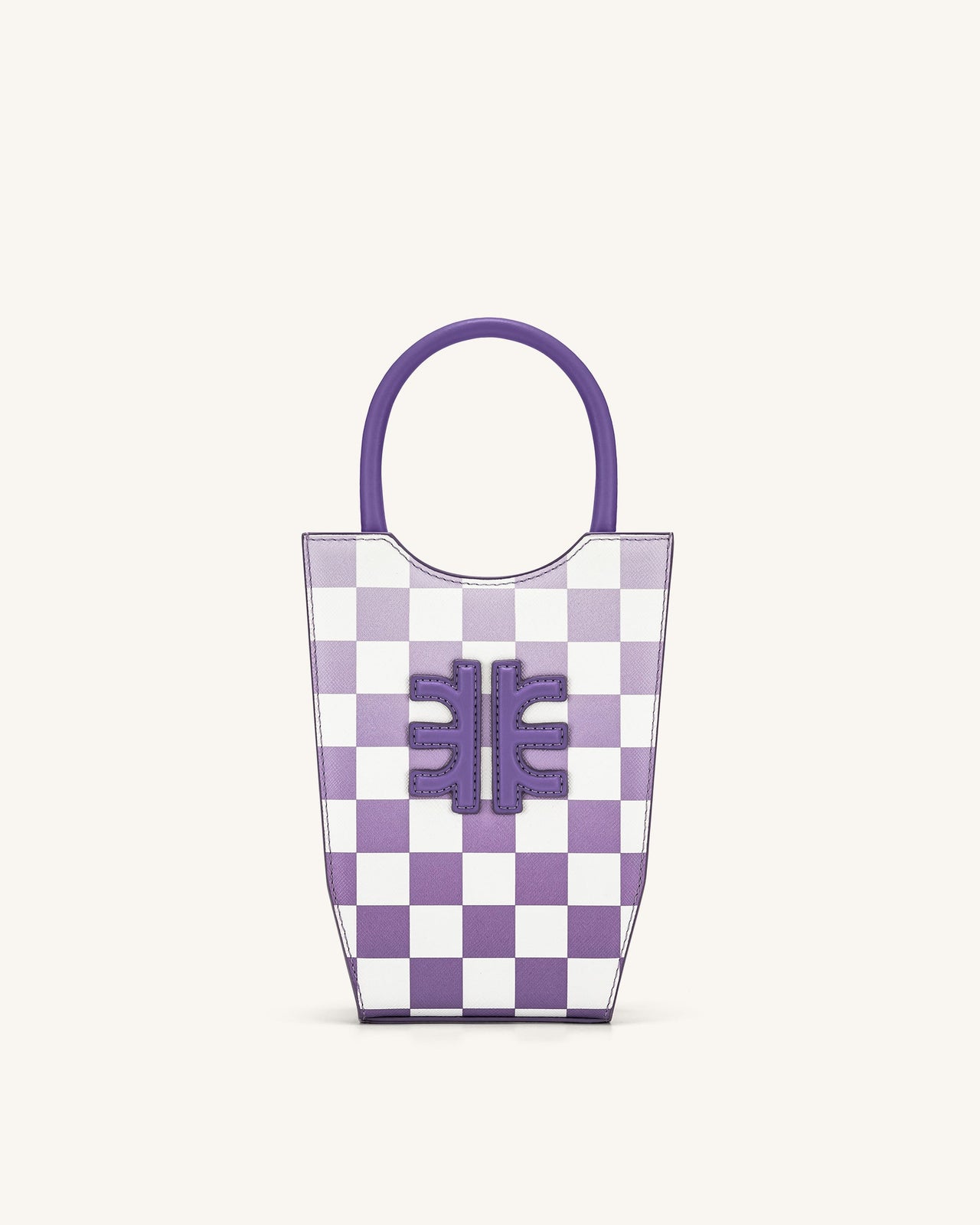 FEI Gradient Checkerboard Handytasche - Lila