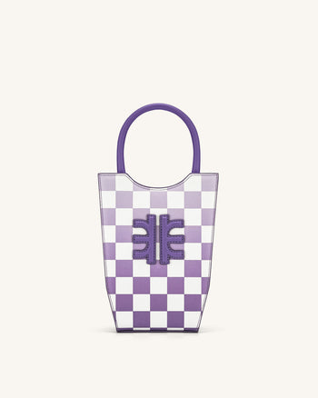 FEI Gradient Checkerboard Handytasche - Lila