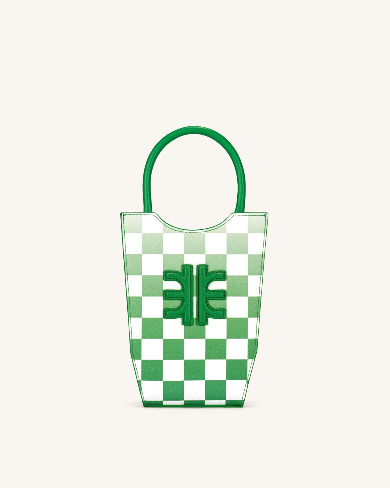 FEI Gradient Checkerboard Handytasche - Grasgrün