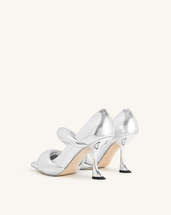 Sara Metallic Pumps - Silber