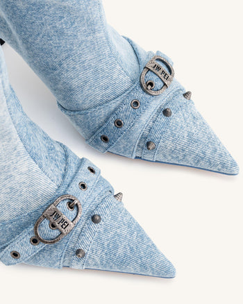 Nico Denim Stiefel - Blau