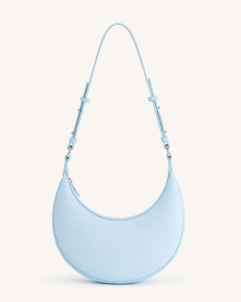 Carly Mittlere Schultertasche - Blau