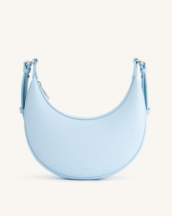 Carly Mittlere Schultertasche - Blau